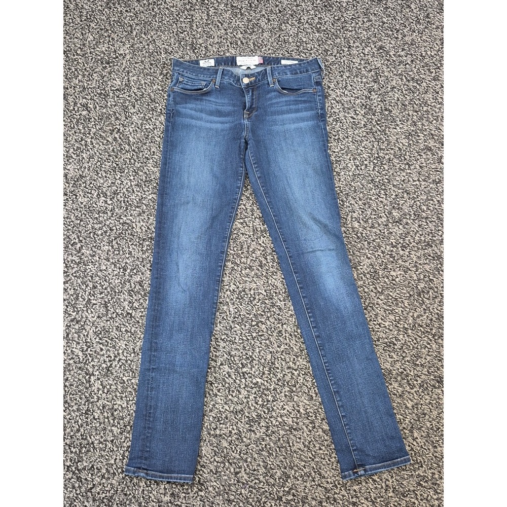 Lucky Brand Lolita Skinny Jeans Womens Size 6/28 White Oak Cone Denim USA‎